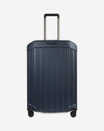 عربة بيكوادرو بي كيو لايت متوسطة الحجم قابلة للتمدد بأربع عجلات من البولي كربونات باللون الأزرق غير اللامع