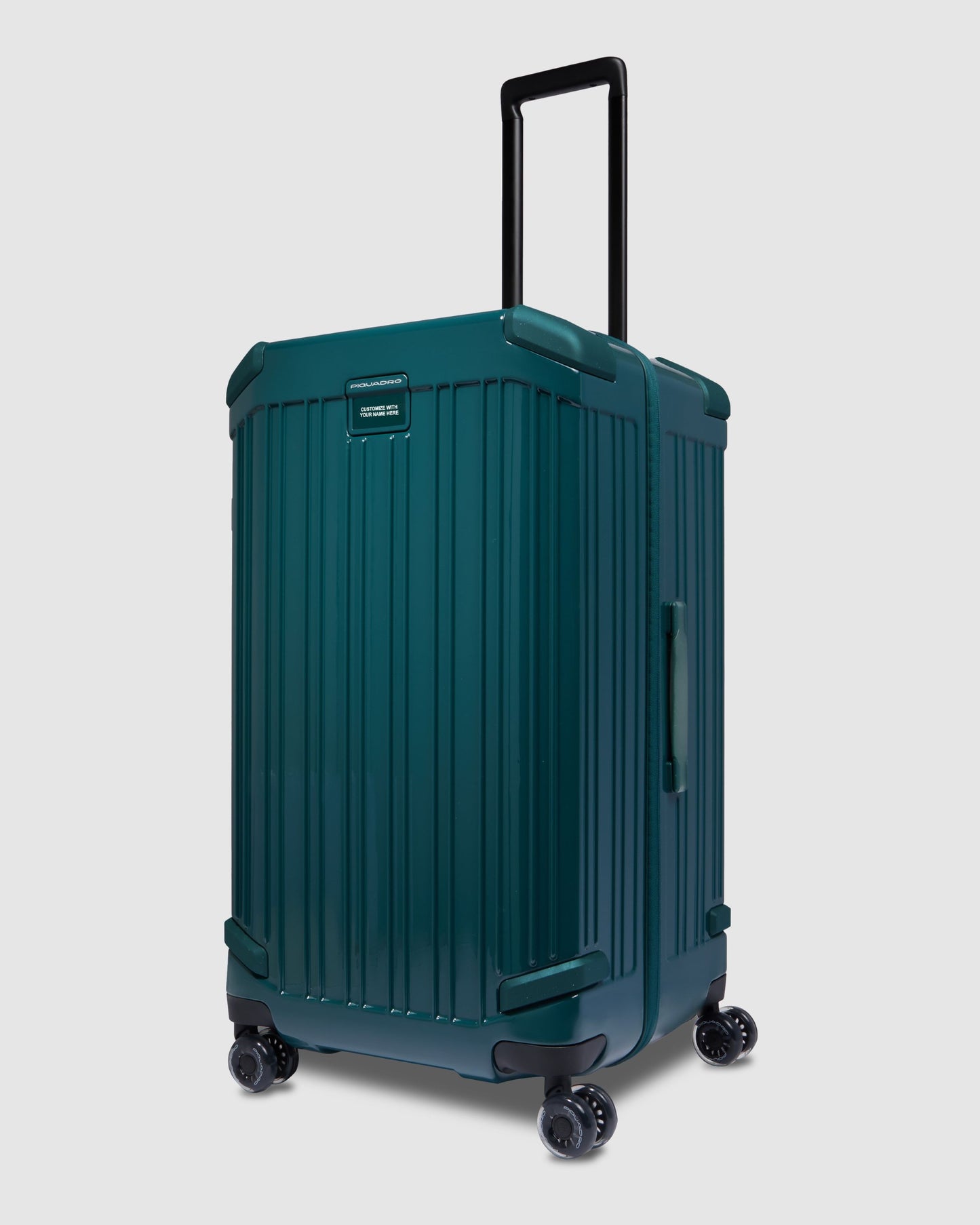 حقيبة سفر Piquadro Pop Trunk المصنوعة من البولي كربونات بأربع عجلات