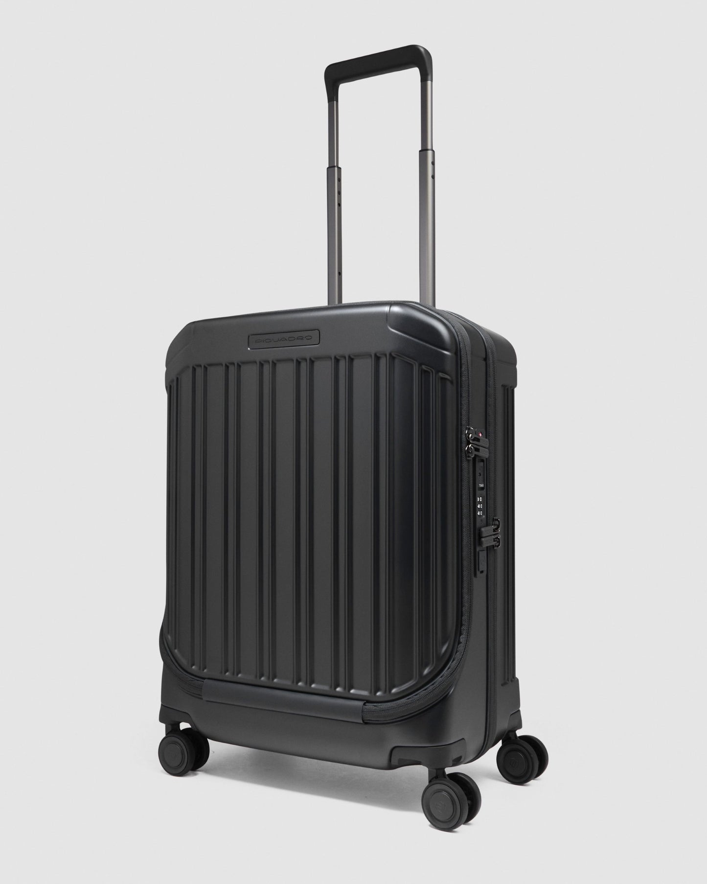 Piquadro Laptop Pocket Cabin Suitcase Black