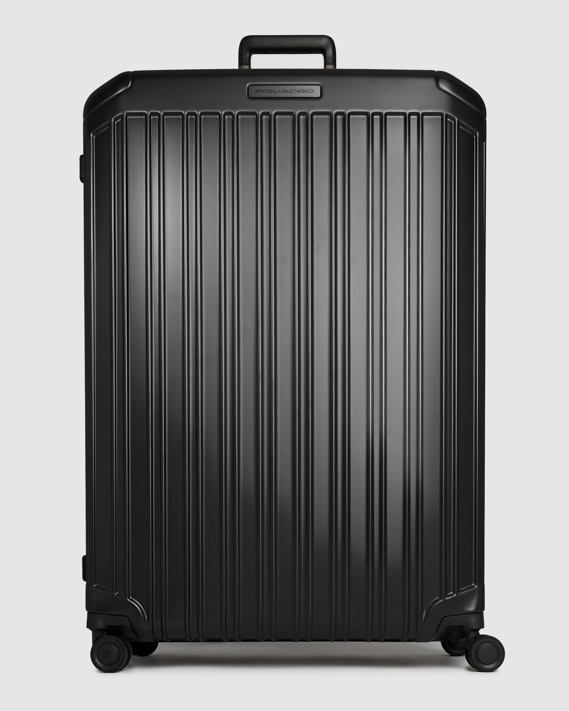 Piquadro Pql Light Trolley Xl 4 Wheels In Polycarbonatemat Blue