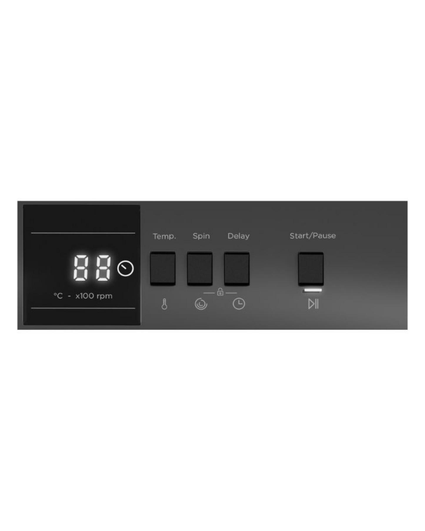 غسالة ملابس بلاك آند ديكر، سعة 7 كجم، تحميل أمامي، شاشة LED، تقنية Eco Logic