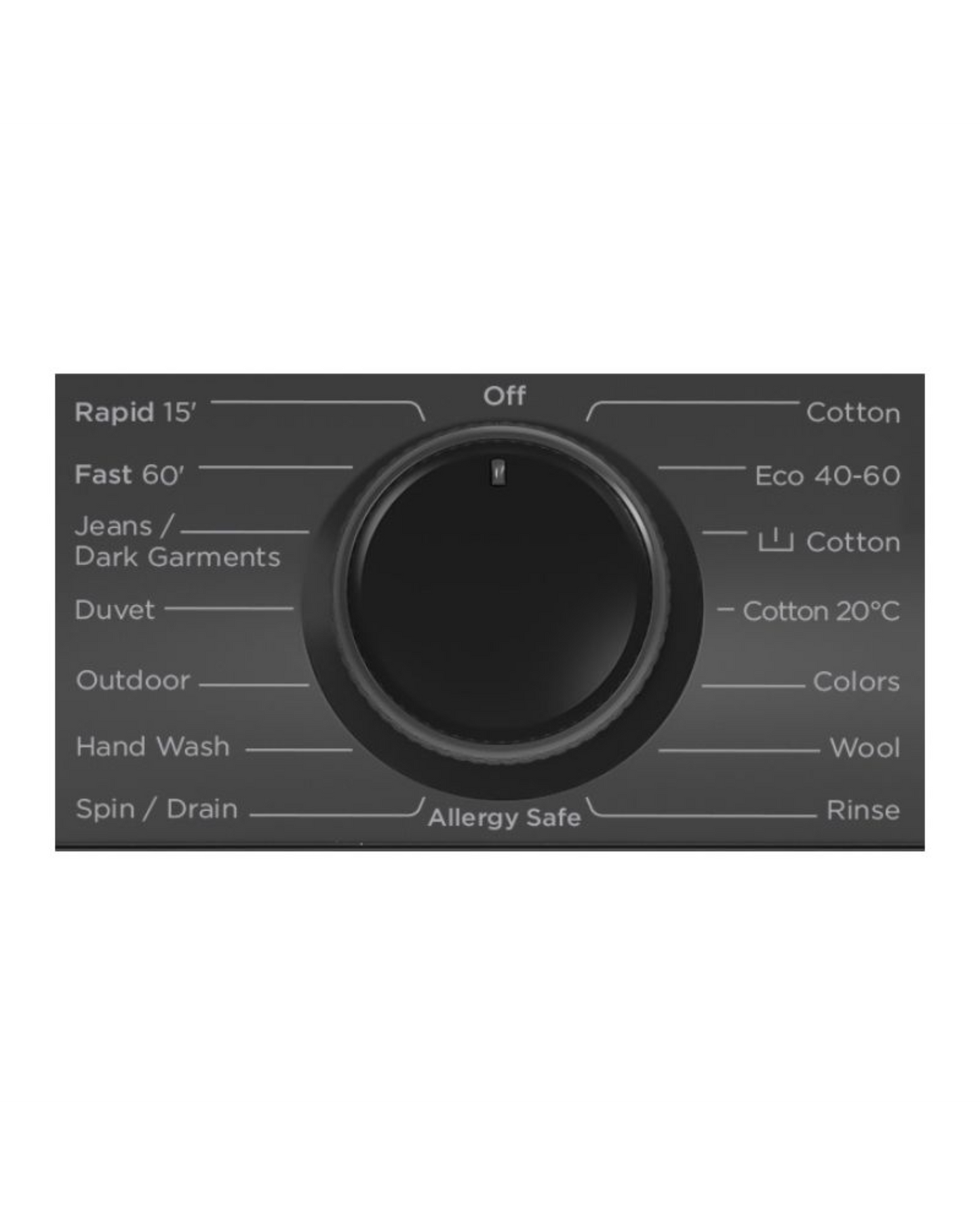 غسالة ملابس بلاك آند ديكر، تحميل أمامي سعة 9 كجم، محرك عاكس، 1200 دورة في الدقيقة، 15 برنامجًا