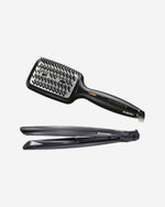 مكواة فرد الشعر بيبي ليس سليم + فرشاة الهواء الساخن