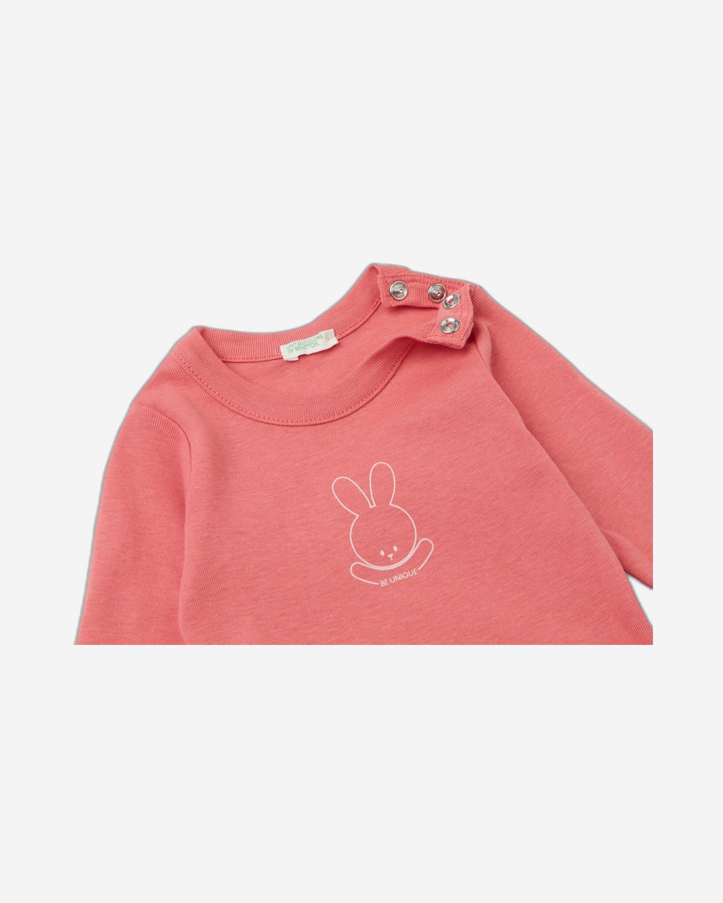 بدلة طويلة الأكمام من القطن العضوي