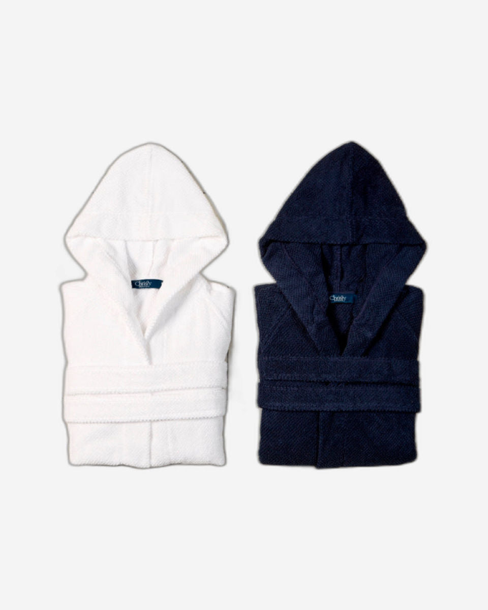 روب حمام كريستي بريكستون باللون الأزرق الداكن