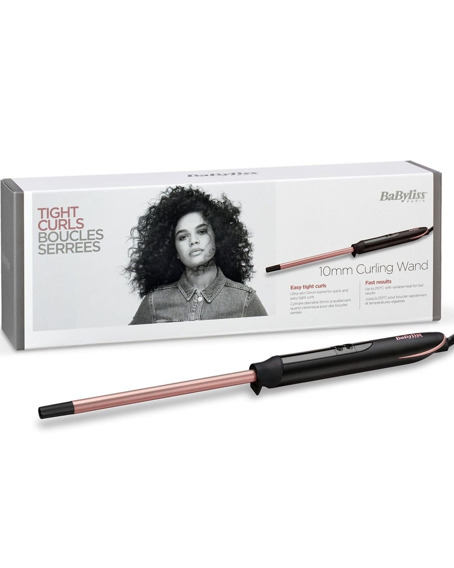 مكواة تجعيد الشعر من بيبيليس مقاس 10 مم