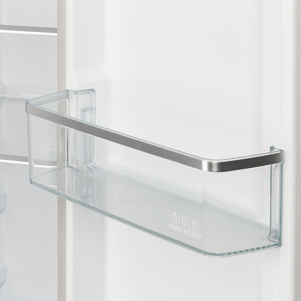 ثلاجة TCL جنبًا إلى جنب مع عاكس وصانع ثلج وميني بار من الفولاذ المقاوم للصدأ سعة 775 لترًا