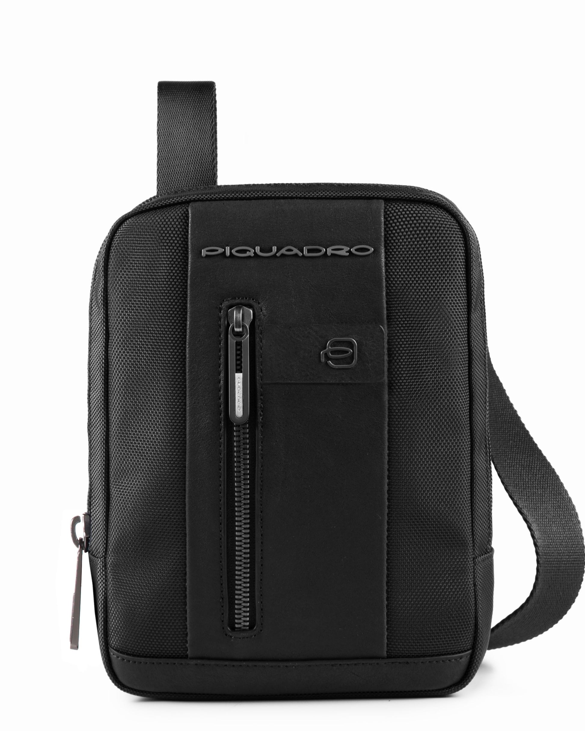 Piquadro Crossbody Bag In Recycled Fabric