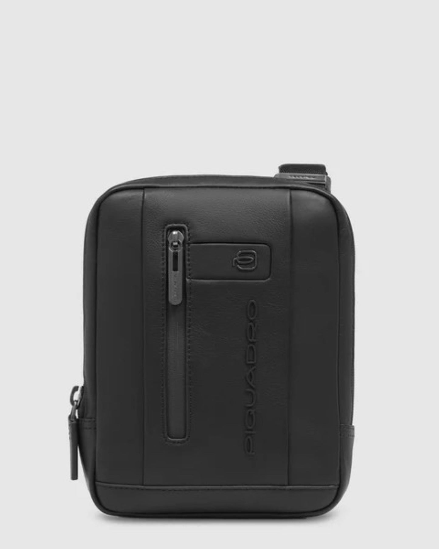 Piquadro Urban Pocket Crossbody Bag W/Ipad Mini Compartment Black