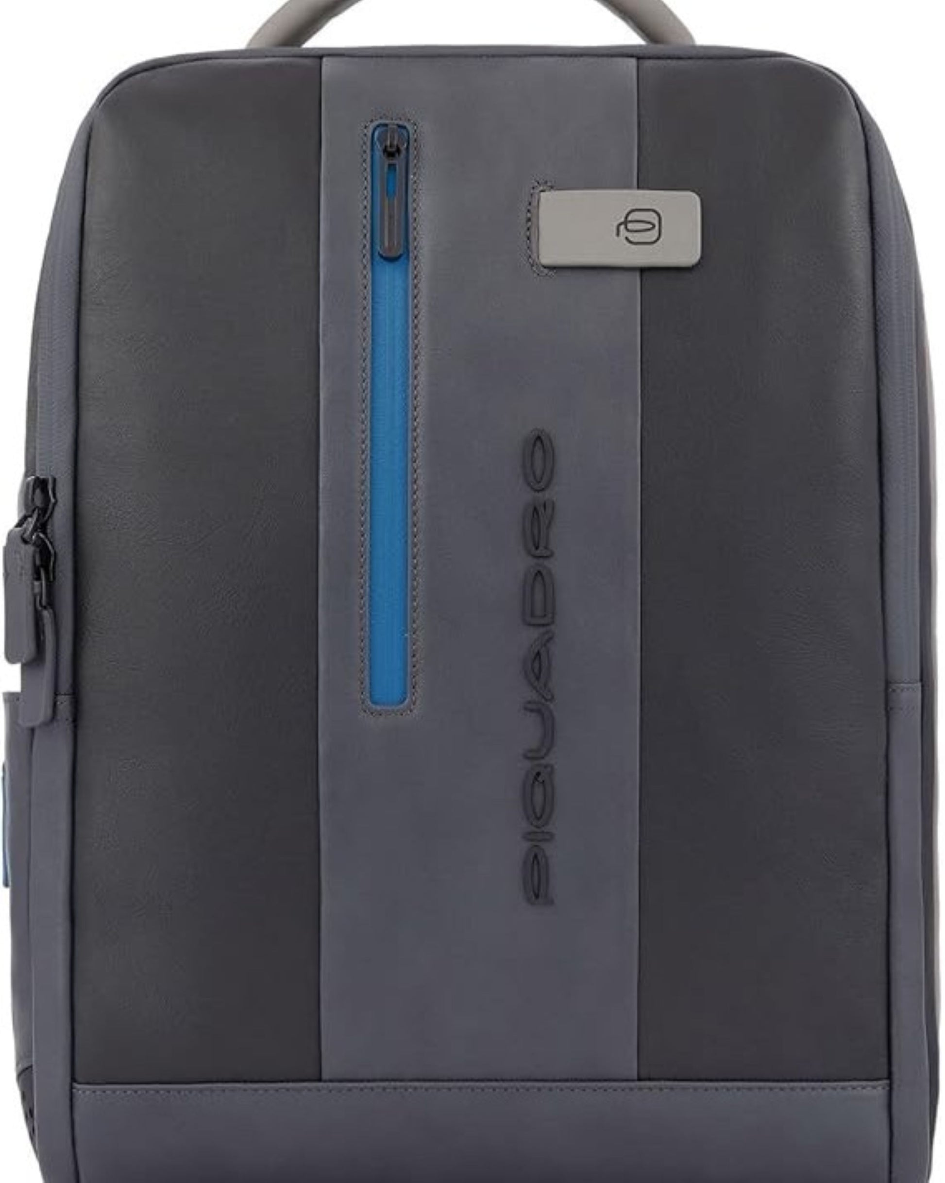 Piquadro Urban Pc And Ipad Backpack With Anti-Theft Cable Black-Grey