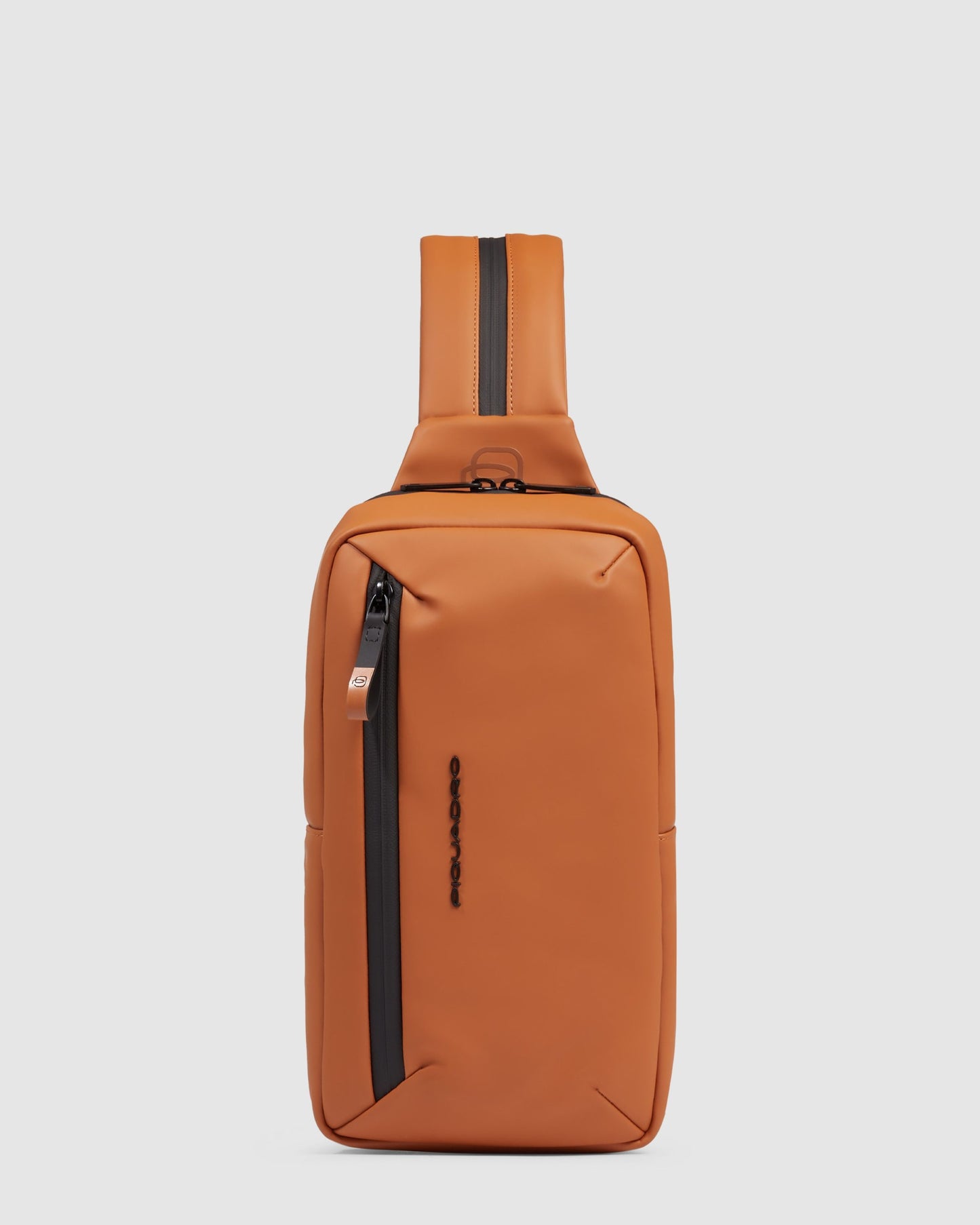 Piquadro Corner Special Sling Bag For Ipad Minitobacco Brown