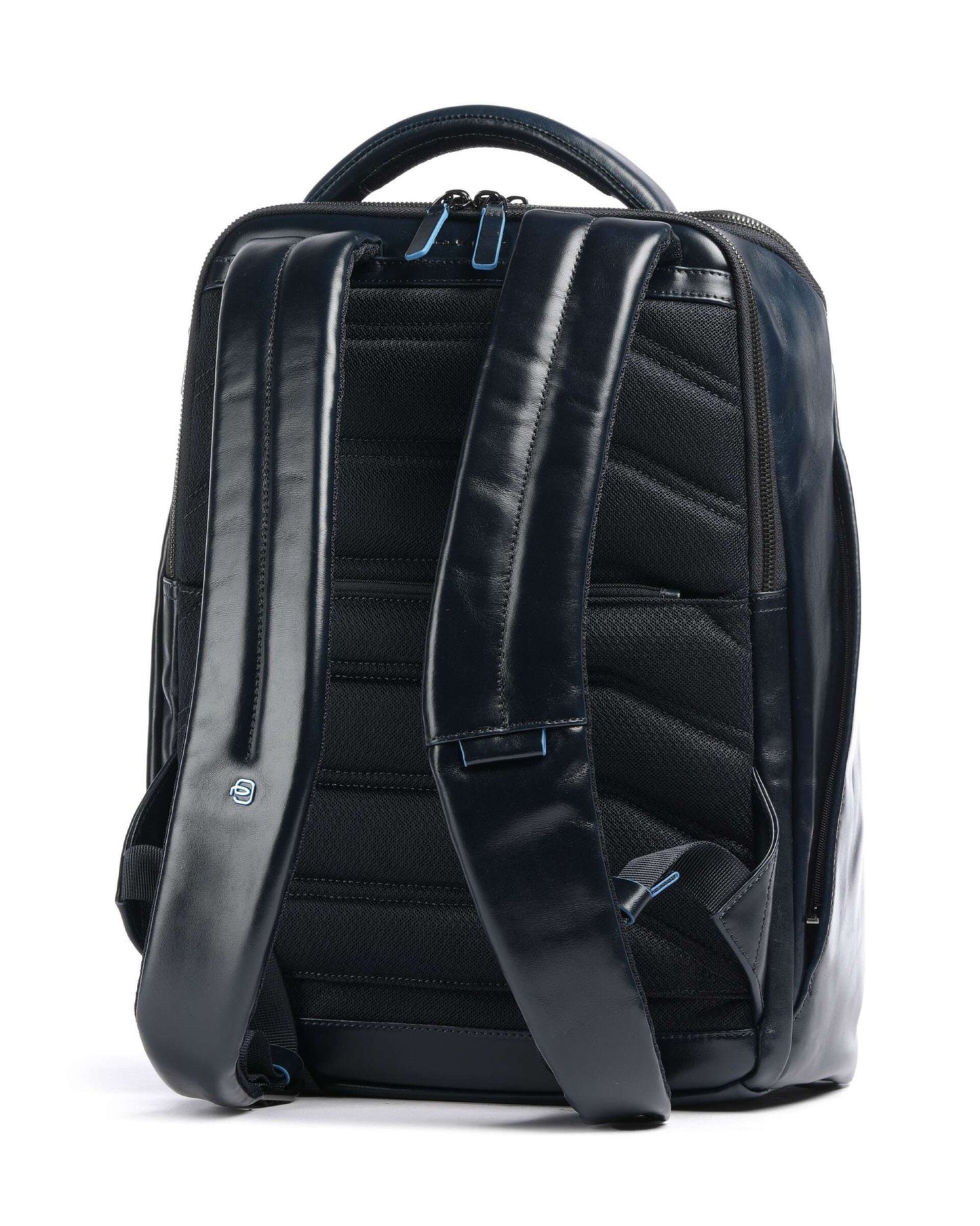 Piquadro Blue Square RFID Protection Laptop Backpack Black