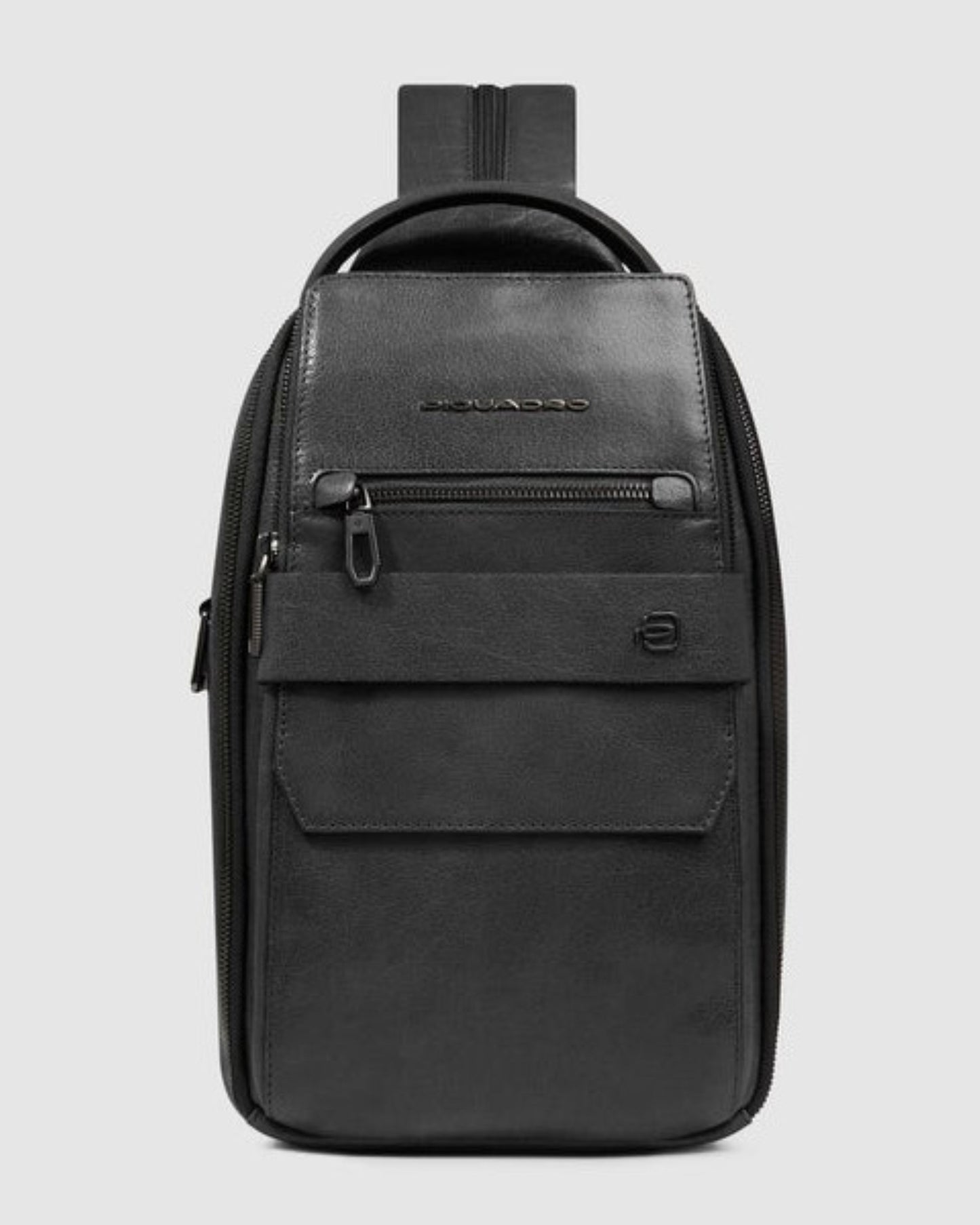 S141 SOLM PERSONALIZABLE  CONVERTIBLE TO BACKPACK SLING BAG BLACK