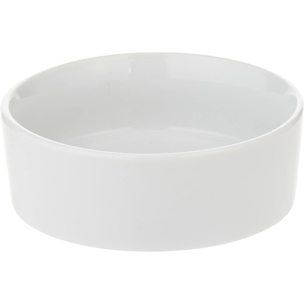 لوح خيزران فني للمطبخ مع وعاء سيراميك وسكين