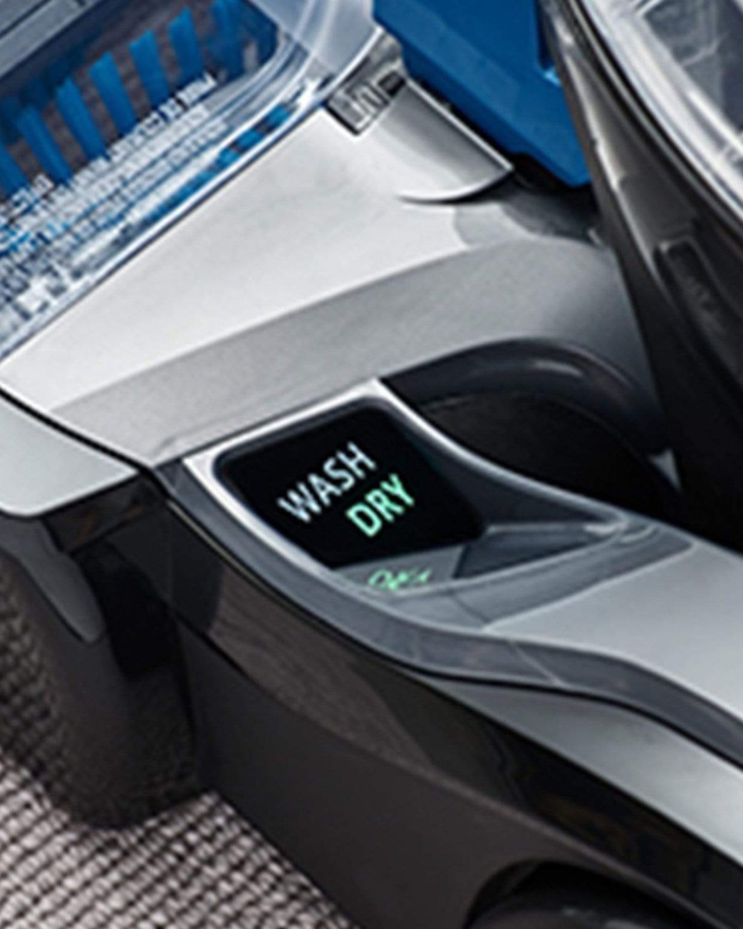 غسالة سجاد أوتوماتيكية من هوفر - مكنسة كهربائية عمودية بلاتينيوم سمارت ووش - CDCW-SWME