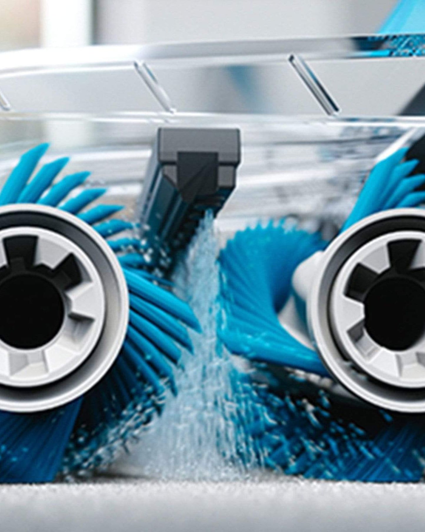 غسالة سجاد أوتوماتيكية من هوفر - مكنسة كهربائية عمودية بلاتينيوم سمارت ووش - CDCW-SWME