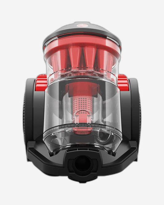 مكنسة كهربائية هوفر CDCY-AMME متعددة الأعاصير عالية الشفط، سعة 2 لتر، فلتر H12 HEPA، صغيرة الحجم، وفلتر سهل الشطف، لون أحمر