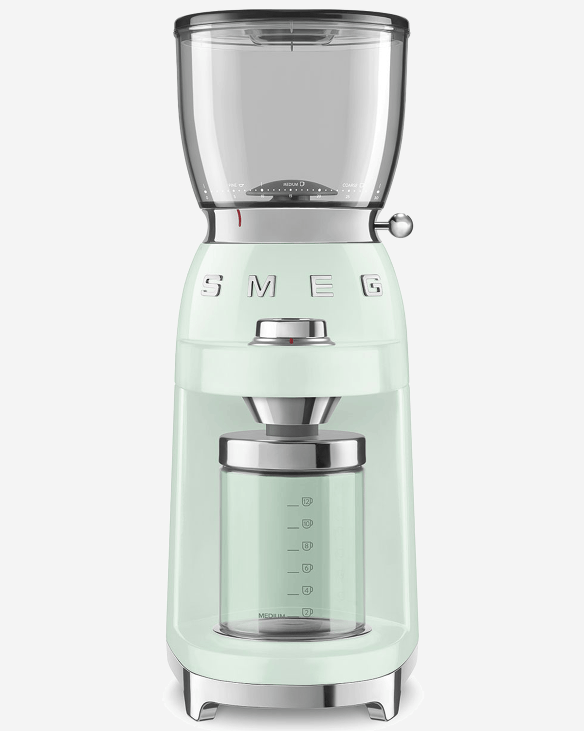 SMEG Coffee Grinder Pastel Green - CGF01PGUK
