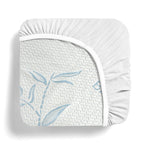 Cotton Home Bamboo Blue  Waterproof  Mattress Protector