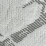 واقي مرتبة مقاوم للماء من القطن المنزلي بامبو رمادي اللون