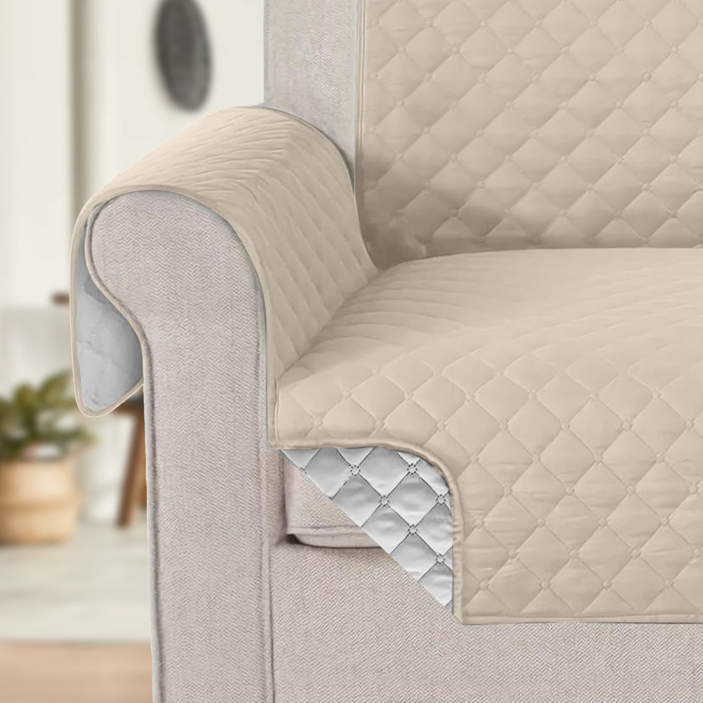 واقي أريكة مبطن من Cotton Home Premium بثلاثة مقاعد