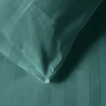 طقم غطاء لحاف قطني فاخر مخطط من 6 قطع من Cotton Home مقاس 220×240 سم