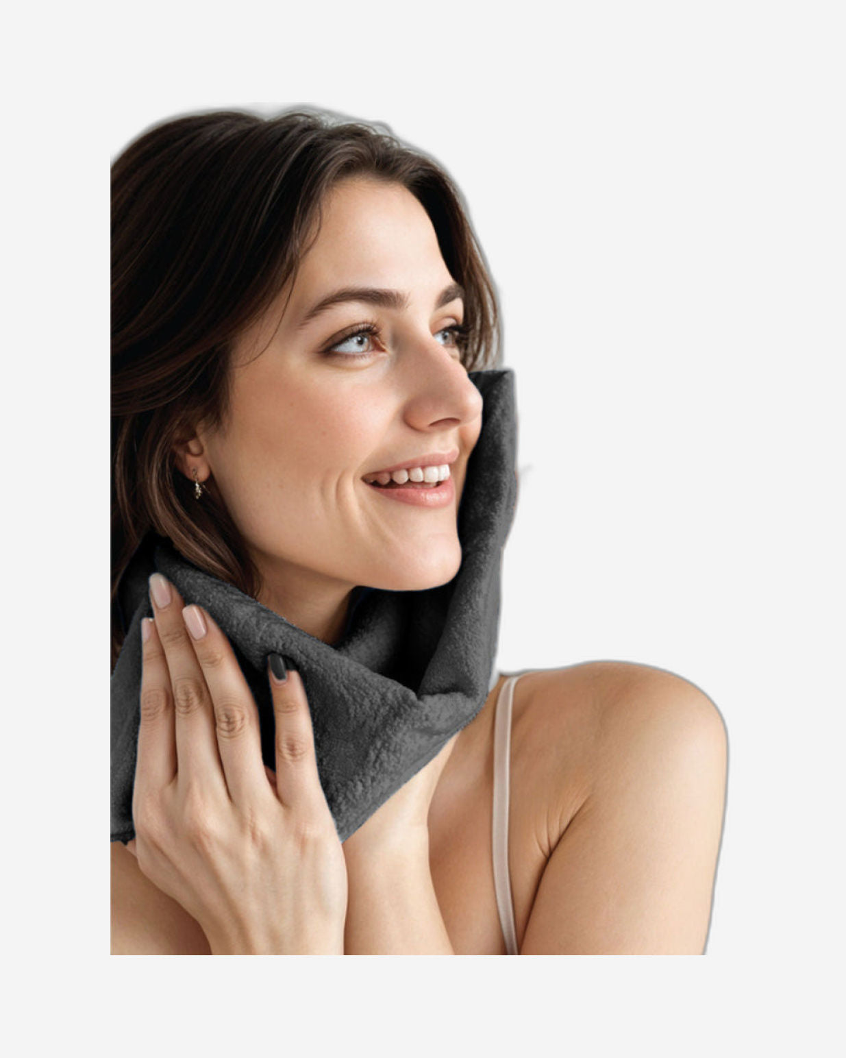 منشفة قطنية فاخرة من كوتون هوم، مقاس 30×30 سم، منشفة وجه، 600 غرام/متر مربع، سريعة الجفاف ومتينة