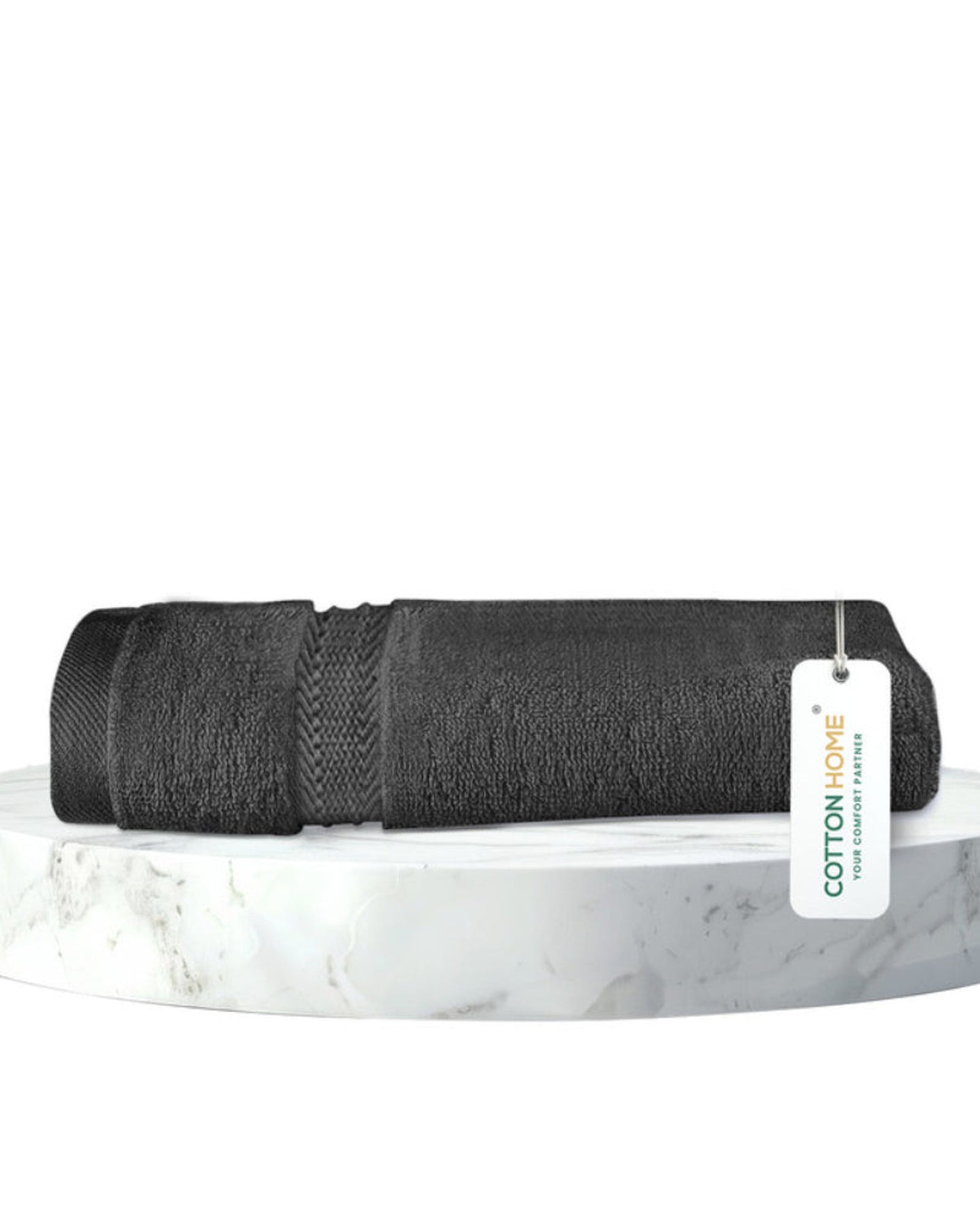 منشفة قطنية فاخرة من كوتون هوم، مقاس 40×70 سم، سريعة الجفاف ومتينة، وزنها 600 غرام/متر مربع