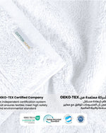 منشفة قطنية فاخرة من كوتون هوم، مقاس 70×140 سم، وزن 600 غرام/متر مربع، سريعة الجفاف ومتينة