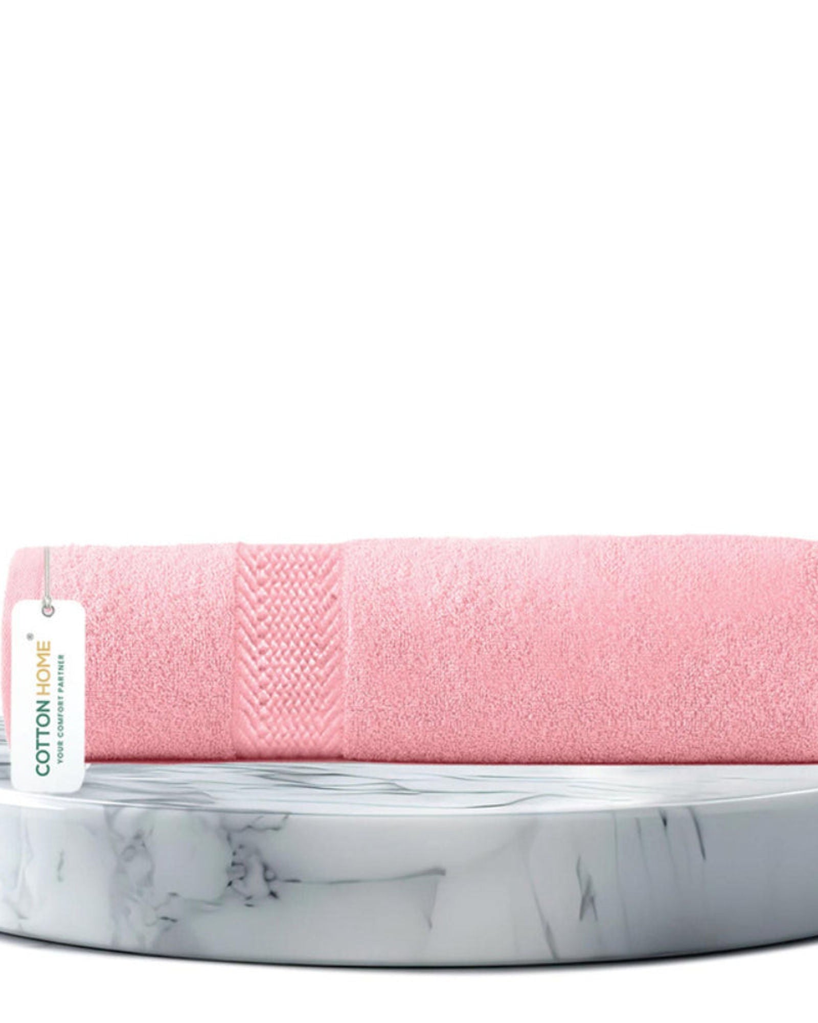 منشفة قطنية فاخرة من كوتون هوم، مقاس 70×140 سم، وزن 600 غرام/متر مربع، سريعة الجفاف ومتينة