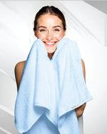 منشفة قطنية فاخرة من كوتون هوم، مقاس 70×140 سم، وزن 600 غرام/متر مربع، سريعة الجفاف ومتينة