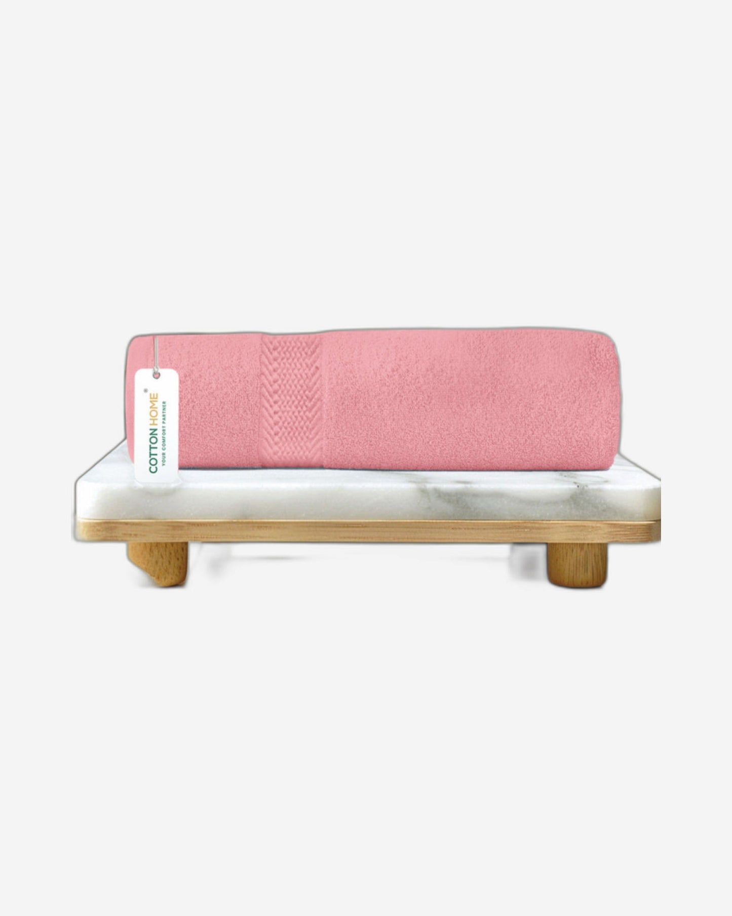 منشفة قطنية فاخرة من كوتون هوم، مقاس 90×180 سم، وزن 600 غرام/متر مربع، سريعة الجفاف ومتينة