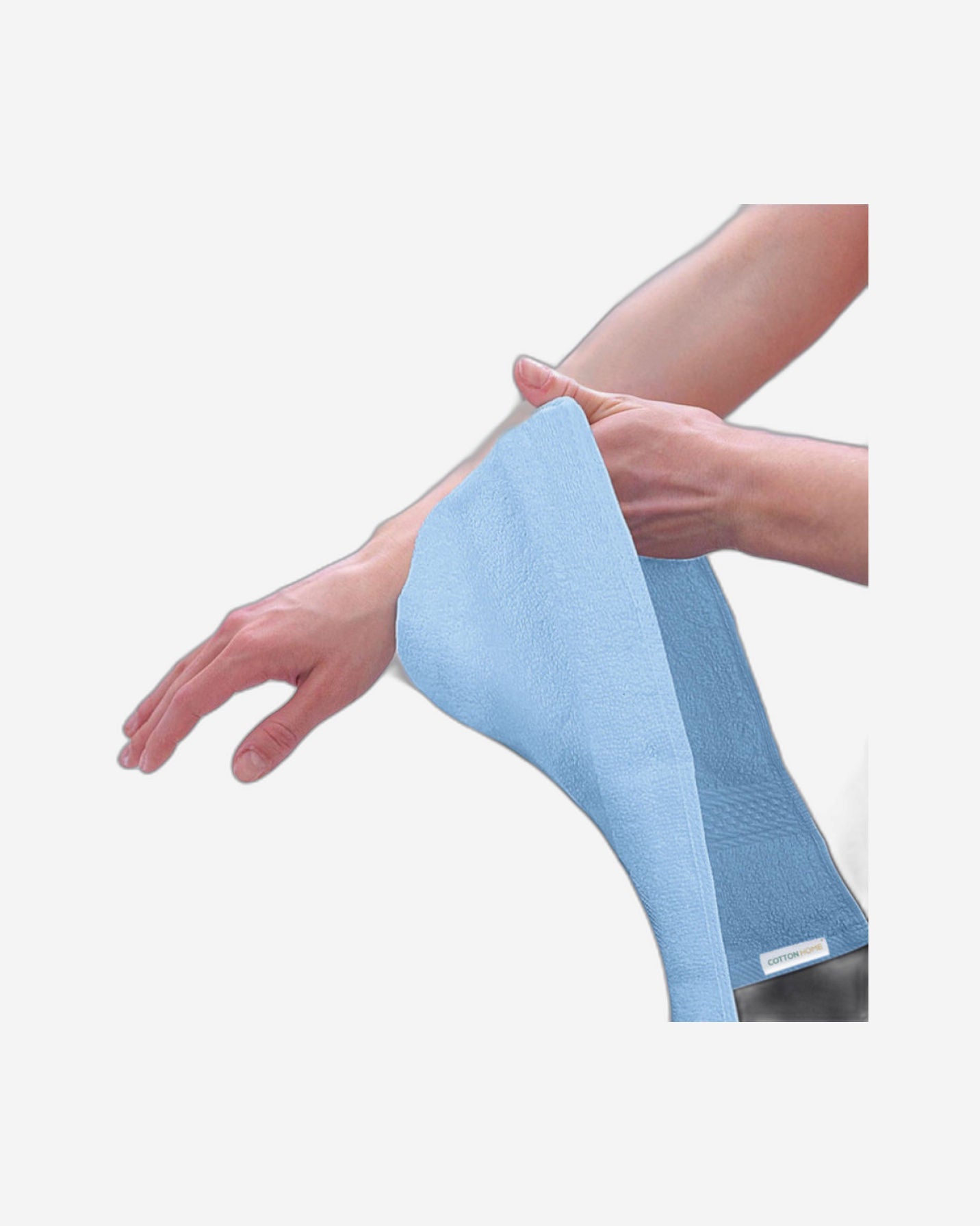 منشفتان يدويتان منزليتان من القطن