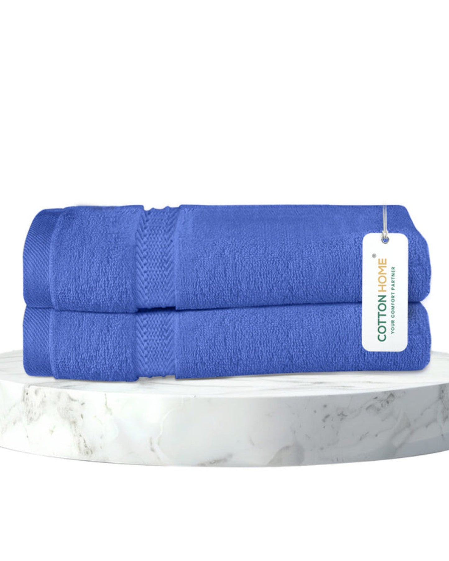 منشفتان يدويتان منزليتان من القطن