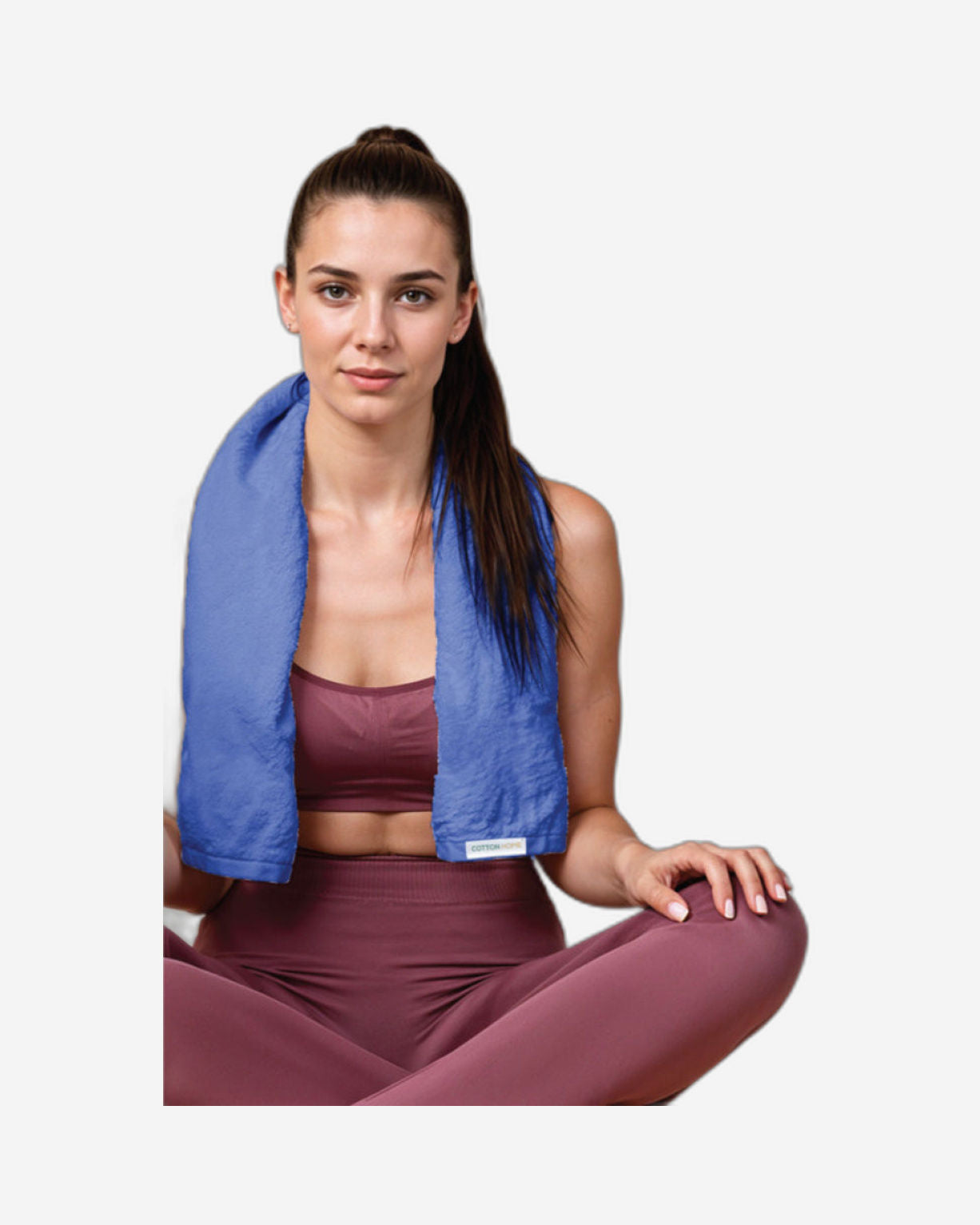 منشفتان يدويتان منزليتان من القطن