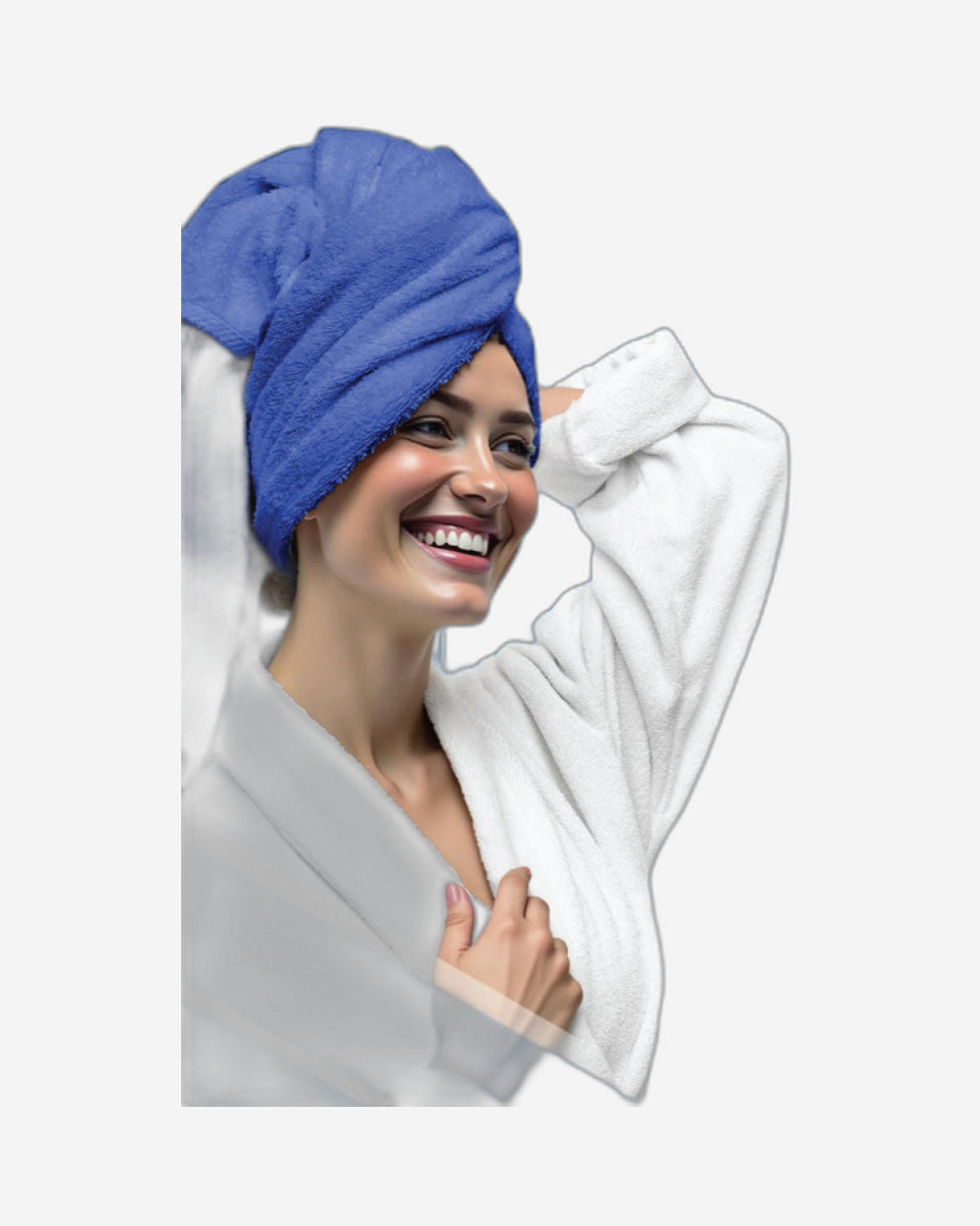 منشفة قطنية فاخرة من كوتون هوم، مقاس 90×180 سم، قطعتان، وزن 600 غرام/متر مربع، سريعة الجفاف ومتينة