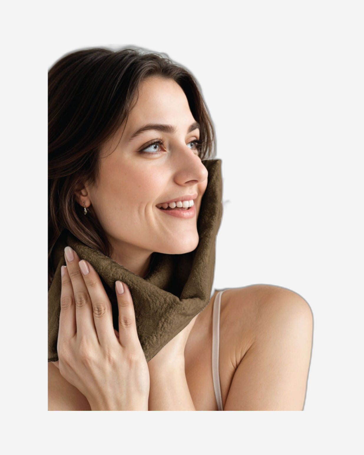 مناشف قطنية فاخرة من كوتون هوم، 30×30 سم، طقم من 4 قطع، منشفة وجه، 600 غرام/متر مربع، سريعة الجفاف ومتينة