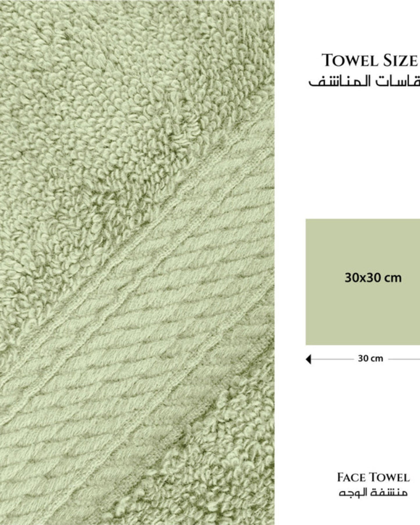 مناشف قطنية فاخرة من كوتون هوم، 30×30 سم، طقم من 4 قطع، منشفة وجه، 600 غرام/متر مربع، سريعة الجفاف ومتينة