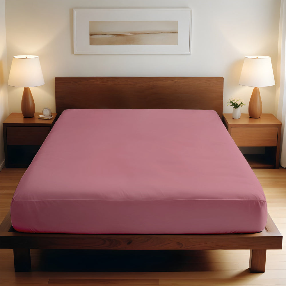 ملاءة سرير قطنية منزلية من قطعة واحدة فائقة النعومة من Muave