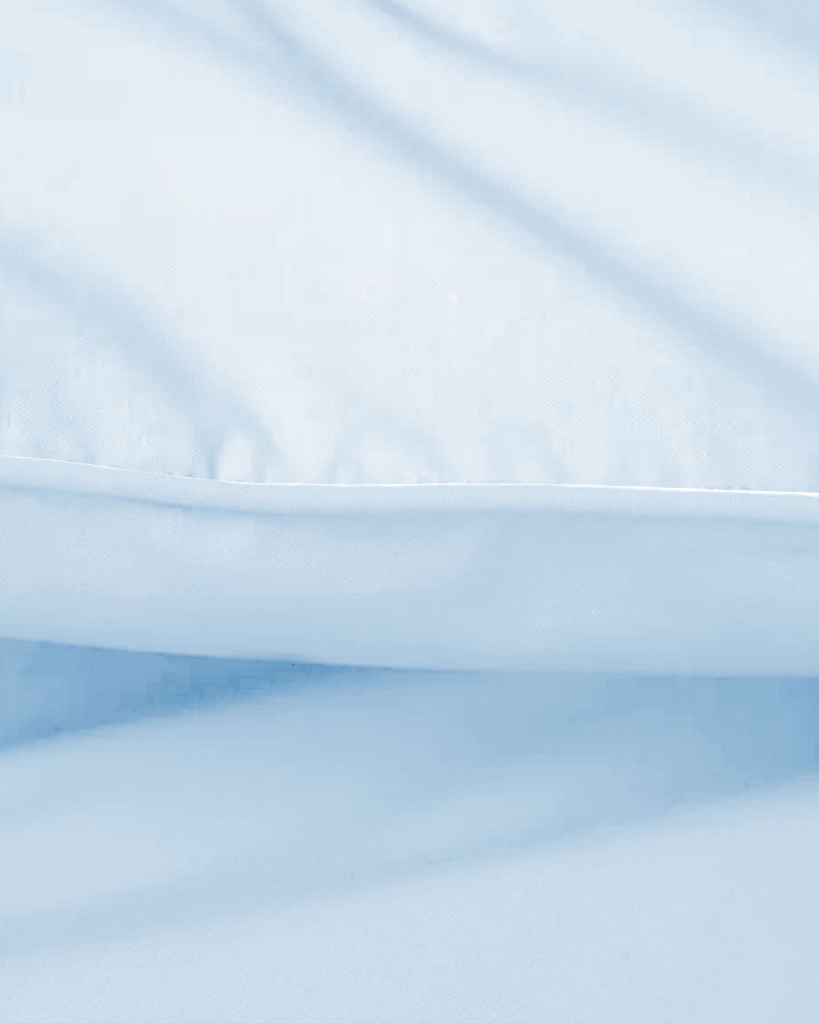 لحاف منزلي قطني رول أزرق سماوي