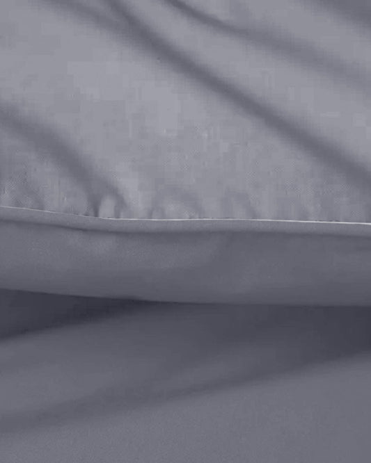 لحاف منزلي قطني رول فضي