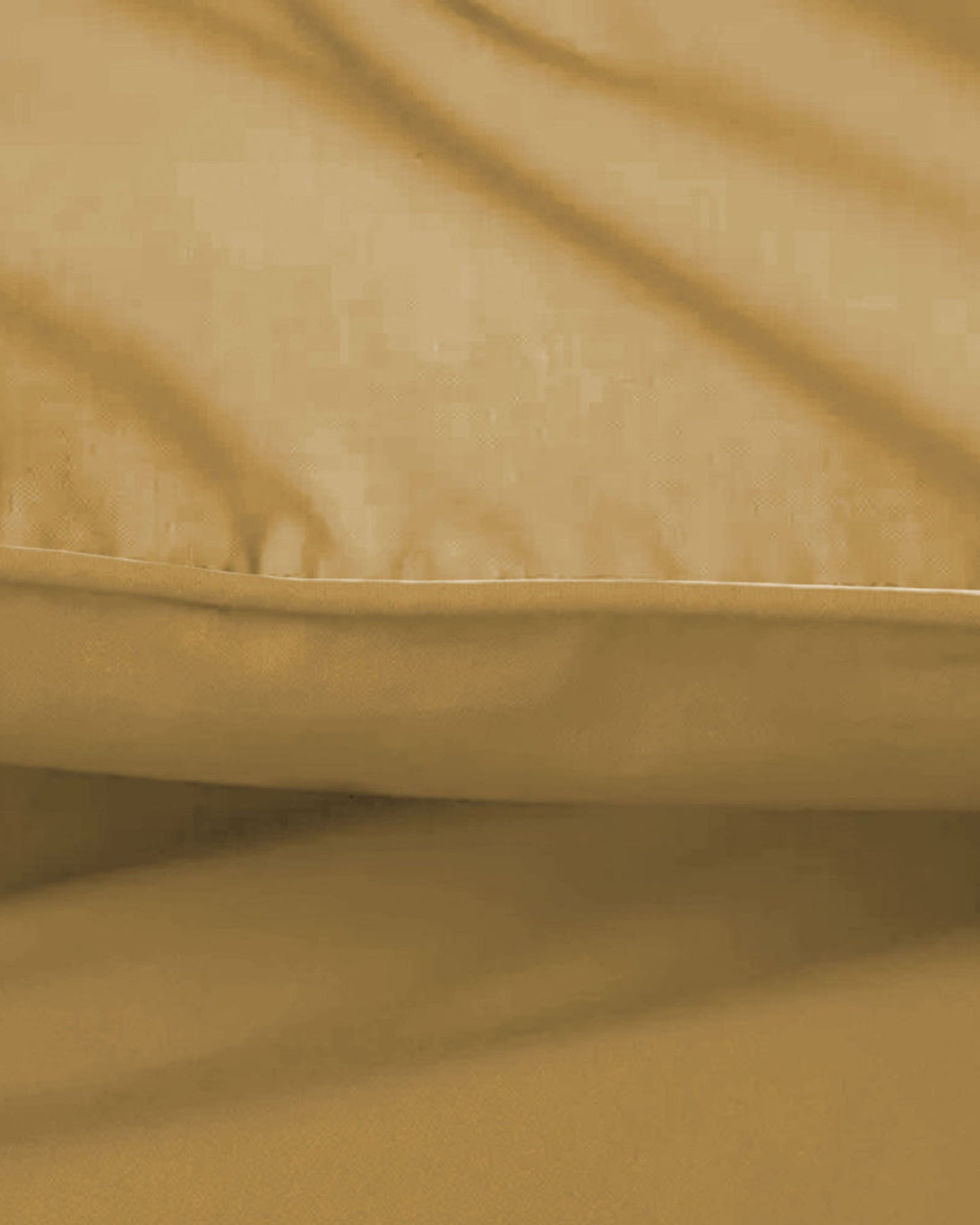 لحاف منزلي قطني ذهبي