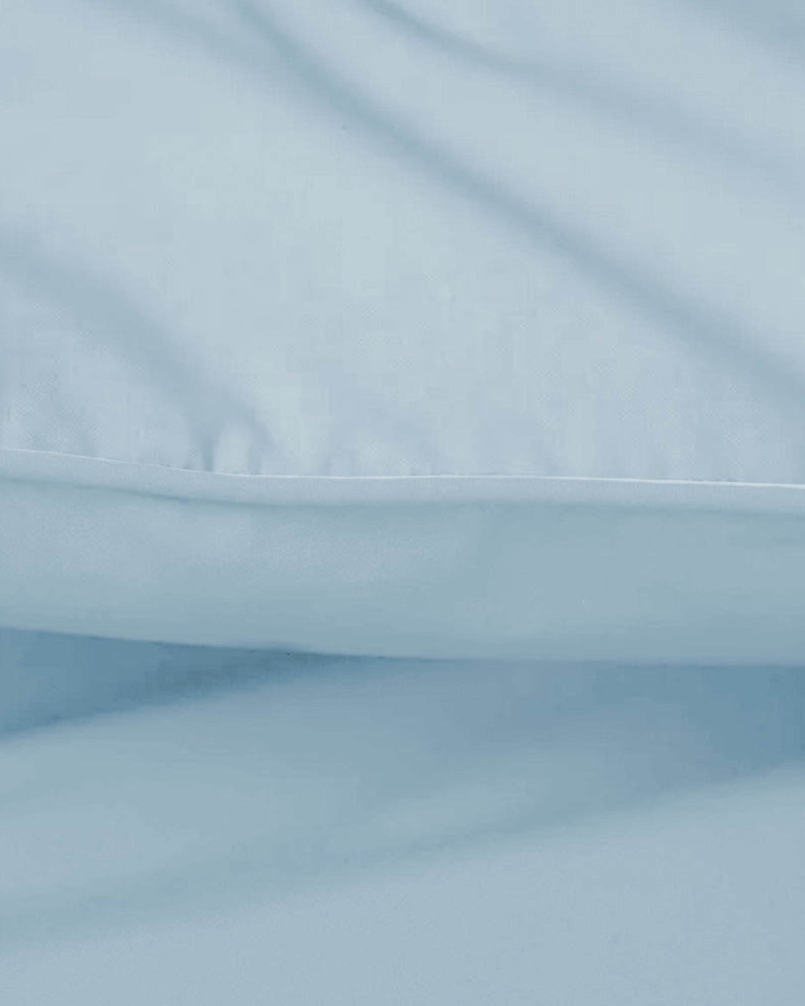 لحاف منزلي رول قطني أزرق معدني