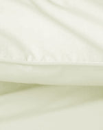 لحاف منزلي من القطن باللون العاجي