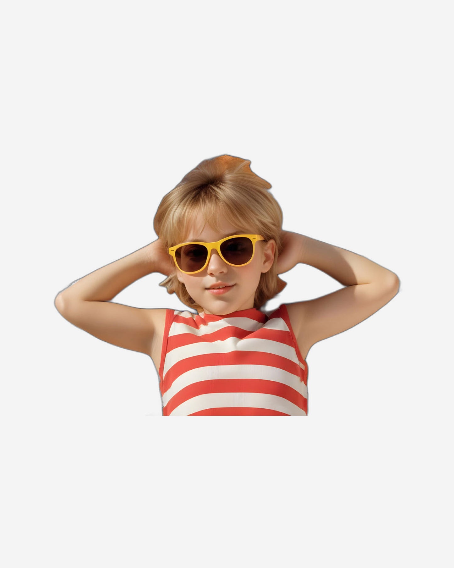 منشفة حمام سباحة منزلية قطنية مخططة باللون الأزرق الداكن