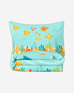 طقم غطاء لحاف للأطفال من Cotton Home مكون من 3 قطع، لون أكوا