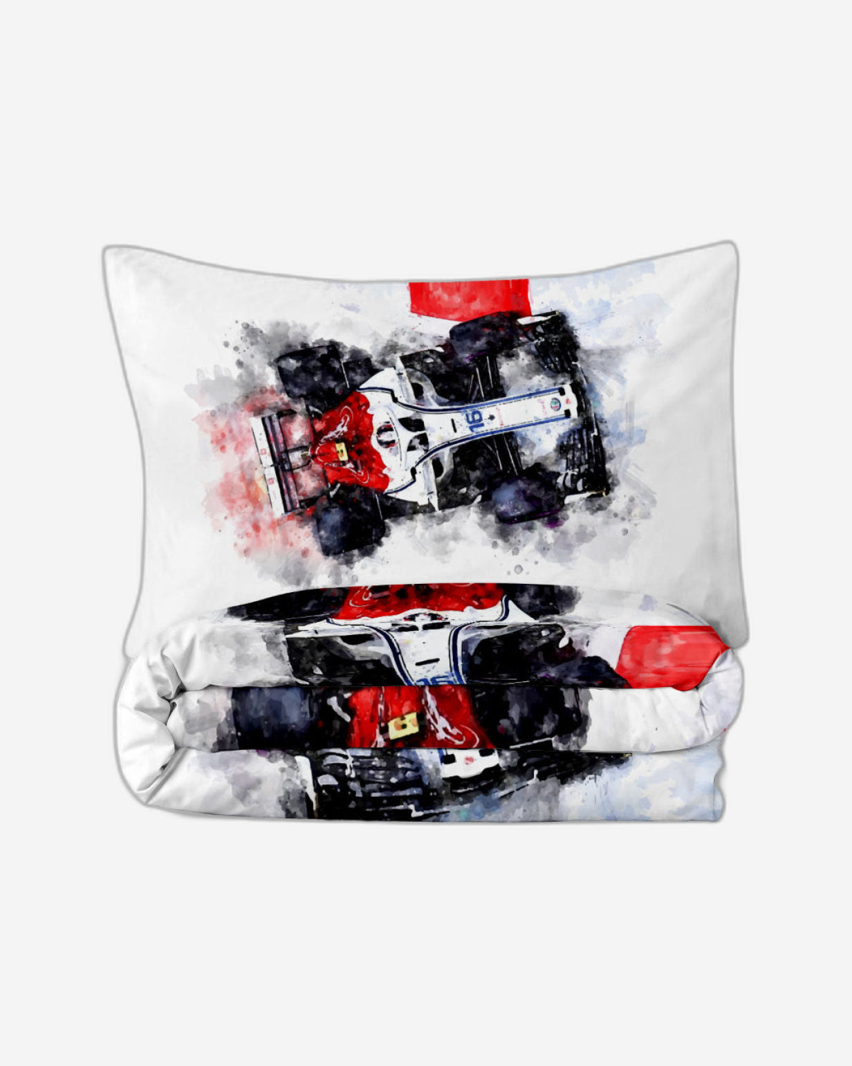 طقم غطاء لحاف للأطفال من Cotton Home مكون من 4 قطع بتصميم سيارة