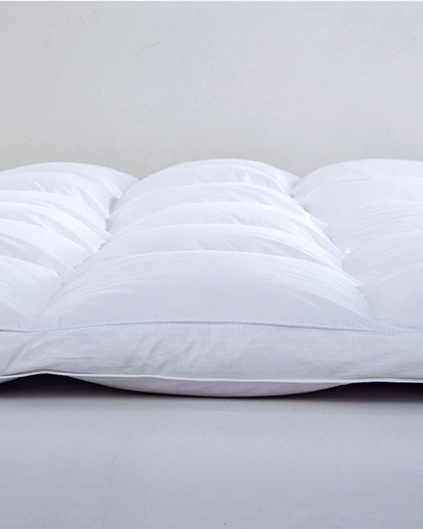 غطاء مرتبة قطني منزلي فائق النعومة باللون الأبيض