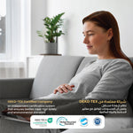 وسادة حمل منزلية قطنية بيضاء