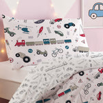 طقم لحاف مطبوع من قطعتين من القطن 100% من Cotton Home للنقل